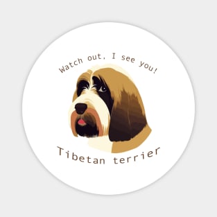 Tibetan Terrier Invasion Magnet